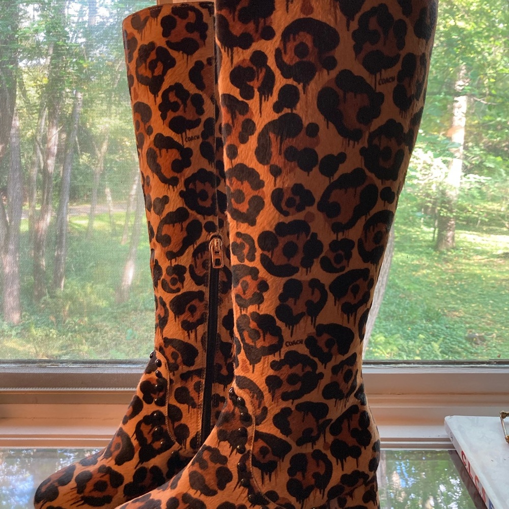 Coach knee high boot - Picture 6 of 14